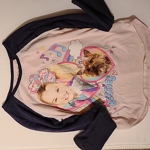 Jojo Siwa Long Sleeve Girls T Shirt